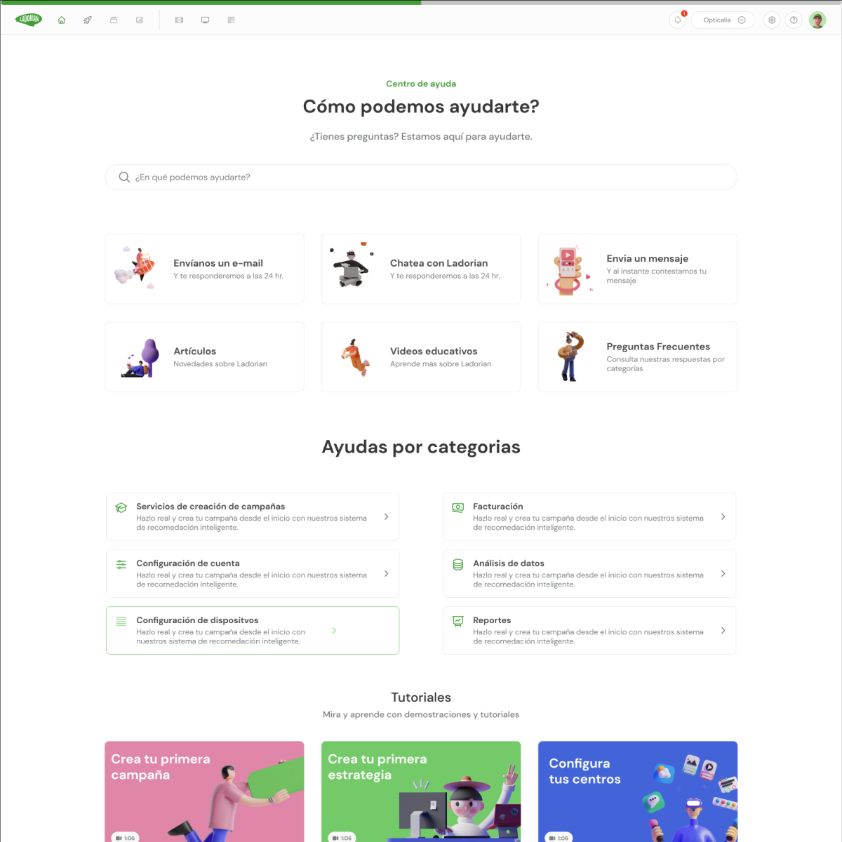 Ladorian - Oppro - Caso de estudio